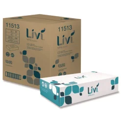 2-Ply Flat Box Facial Tissue - White (30 Boxes/Carton) Cleaning & Janitorial Supplies