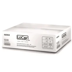 Best 7 in. x 1,200 ft. 1-Ply Hard Wound TAD Roll Towel - White (6/Carton) Cleaning & Janitorial Supplies