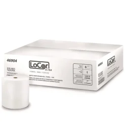 Best 7 in. x 1,200 ft. 1-Ply Hard Wound TAD Roll Towel - White (6/Carton) Cleaning & Janitorial Supplies