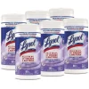 Clearance 19200-89347 7 in. x 7.25 in. 1-Ply Disinfecting Wipes - Early Morning Breeze, White (6 Canisters/Carton) Cleaning & Janitorial Supplies