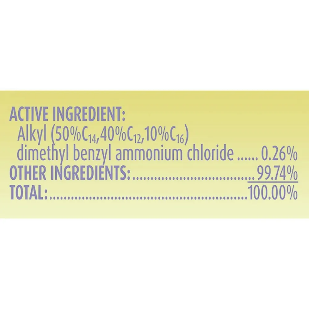 Hot 7 in. x 7.5 in. 1-Ply Dual Action Disinfecting Wipes - Citrus, White/Purple (6 Canisters/Carton) Skin Care & Personal Hygiene