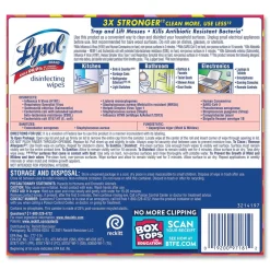 Hot 7 in. x 7.25 in. 1-Ply Disinfecting Wipes - Mango and Hibiscus/White Cleaning & Janitorial Supplies