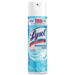 Sale 19 oz Aerosol Disinfectant Spray - Crisp Linen Scent Cleaning & Janitorial Supplies