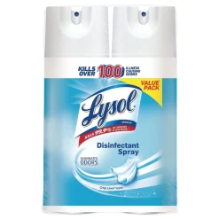 Outlet 12.5 oz. Aerosol Disinfectant Spray - Crisp Linen (6/Carton) Cleaning & Janitorial Supplies