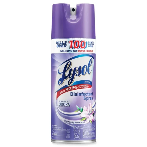 Best 12.5 oz. Aerosol Spray Disinfectant Spray - Early Morning Breeze Cleaning & Janitorial Supplies