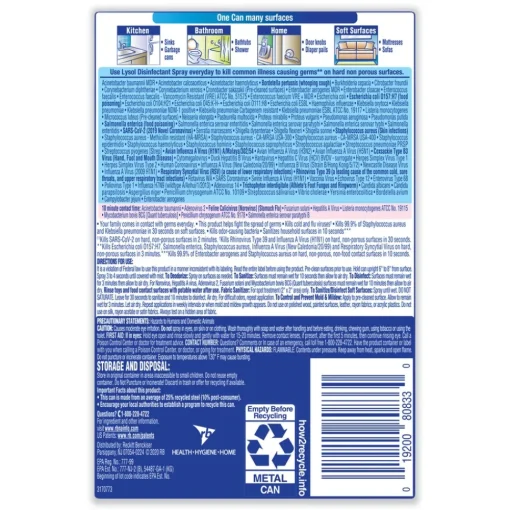 Best 12.5 oz. Aerosol Spray Disinfectant Spray - Early Morning Breeze Cleaning & Janitorial Supplies