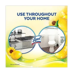 Discount 10.75 oz. Bottle Clean and Fresh Multi-Surface Disinfectant Cleaner - Sparkling Lemon and Sunflower Essence (20/Carton) Cleaning & Janitorial Supplies