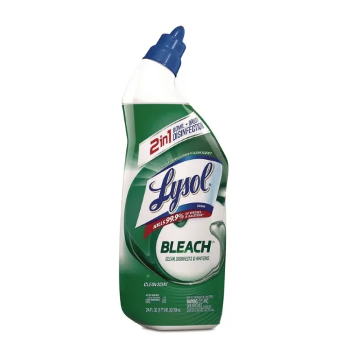 Best 24 oz. Disinfectant Toilet Bowl Cleaner with Bleach Cleaning & Janitorial Supplies