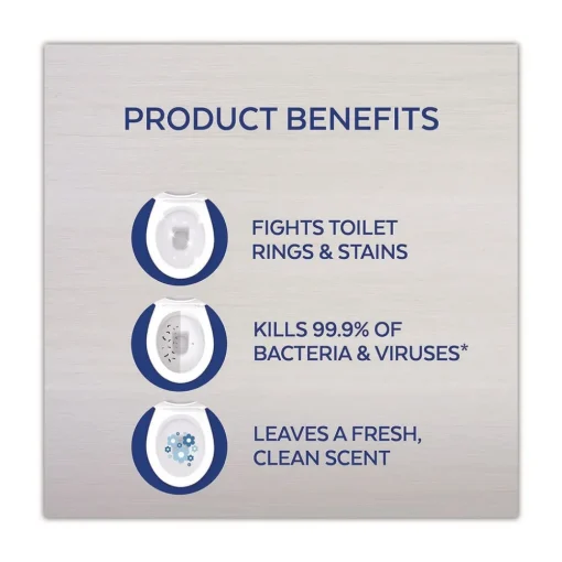 Best 24 oz. Disinfectant Toilet Bowl Cleaner with Bleach Cleaning & Janitorial Supplies