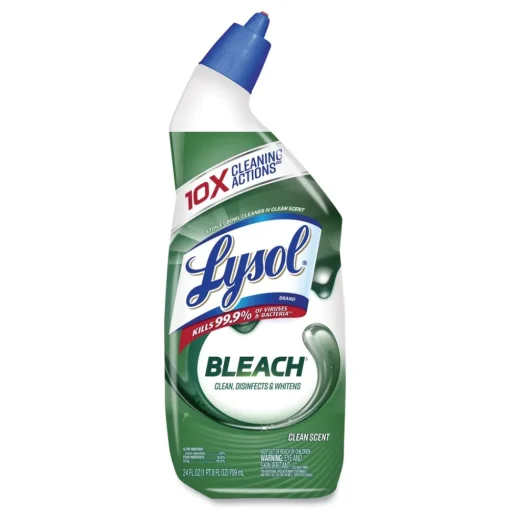 Hot 24 oz Disinfectant Toilet Bowl Cleaner with Bleach (2/Pack) Cleaning & Janitorial Supplies