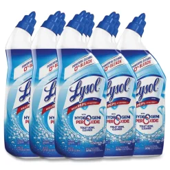 Hot 24 oz. Toilet Bowl Cleaner with Hydrogen Peroxide - Ocean Fresh Scent Cleaning & Janitorial Supplies