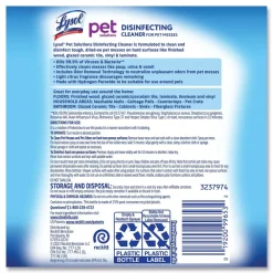 Sale 32 oz. Trigger Bottle Pet Solutions Disinfecting Cleaner - Citrus Blossom (9/Carton) Cleaning & Janitorial Supplies