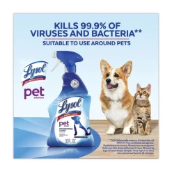 Sale 32 oz. Trigger Bottle Pet Solutions Disinfecting Cleaner - Citrus Blossom (9/Carton) Cleaning & Janitorial Supplies