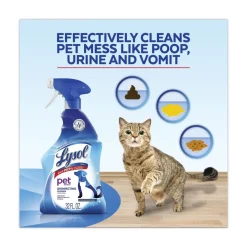 Sale 32 oz. Trigger Bottle Pet Solutions Disinfecting Cleaner - Citrus Blossom (9/Carton) Cleaning & Janitorial Supplies