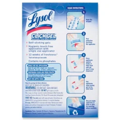 Outlet Click Gel Automatic Toilet Bowl Cleaner - Ocean Fresh (24/Carton) Cleaning & Janitorial Supplies