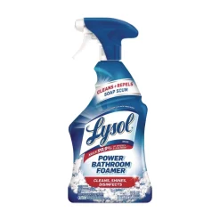 Sale Power 22 oz. Trigger Spray Bottle Liquid Disinfectant Bathroom Foamer - Unscented (6/Carton) Cleaning & Janitorial Supplies