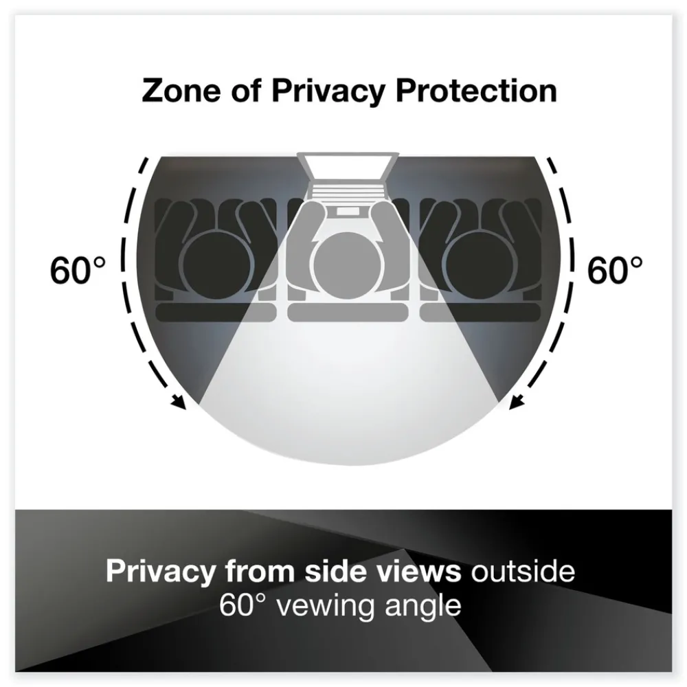 Clearance 16:9 Aspect Ratio Comply Magnetic Attach Privacy Filter for 21.5 in. Widescreen Flat Panel Monitor Office Accessories