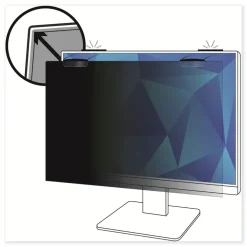 New 16:9 Aspect Ratio Comply Magnetic Attach Privacy Filter for 24 in. Widescreen Flat Panel Monitor Office Accessories