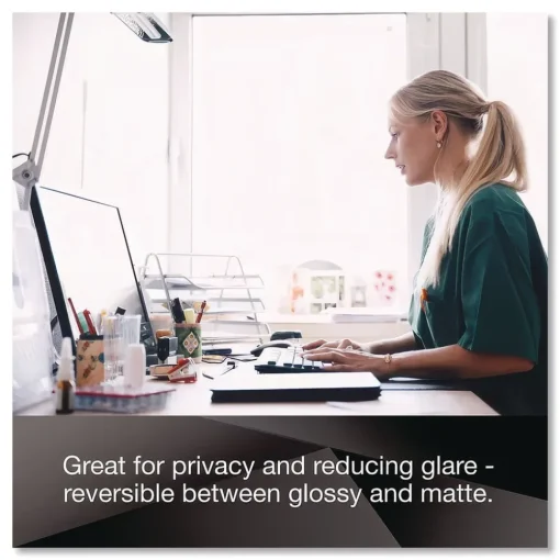 Best 16:9 Aspect Ratio Frameless Blackout Privacy Filter for 24 in. Widescreen Flat Panel Monitor Office Accessories