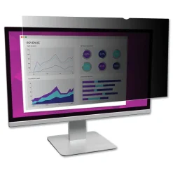 Best 16:9 Aspect Ratio High Clarity Privacy Filter for 21.5 in. Widescreen Flat Panel Monitor Office Accessories