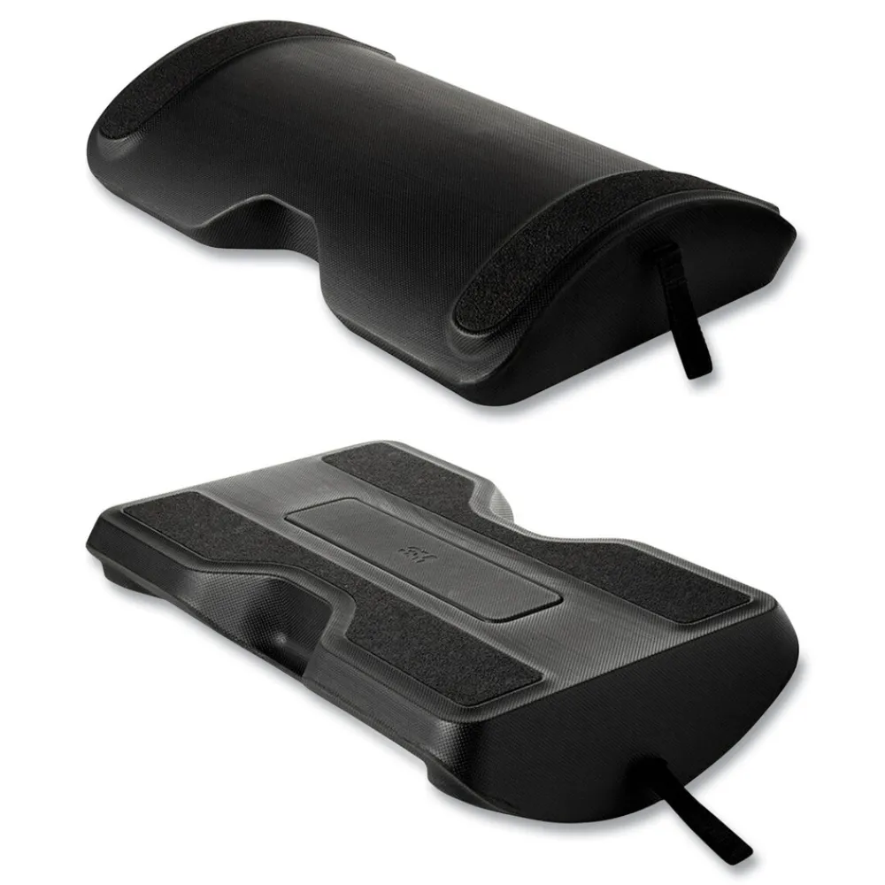 Clearance 19.98 in. x 11.97 in. x 4.2 in. Foot Rest for Standing Desks - Black Office Furniture & Lighting