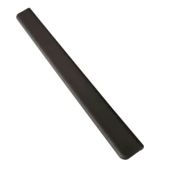 30.13 in. x 3.25 in. Gel Wrist Rest for Standing Desks - Black Mouse Pads & Wrist Support