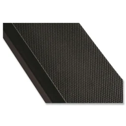 30.13 in. x 3.25 in. Gel Wrist Rest for Standing Desks - Black Mouse Pads & Wrist Support