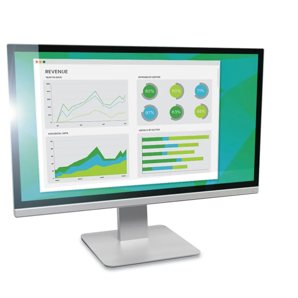 Sale Antiglare Frameless Filter for 23.8 in. Widescreen Flat Panel Monitor 16:9 Aspect Ratio Office Electronics & Batteries