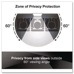 Frameless Blackout Privacy Filter for 17 in. Flat Panel Monitor Office Accessories