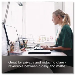 Frameless Blackout Privacy Filter for 17 in. Flat Panel Monitor Office Accessories