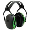 Discount PELTOR X Series 22 dB NRR Earmuffs - Black/Green Ear Protection