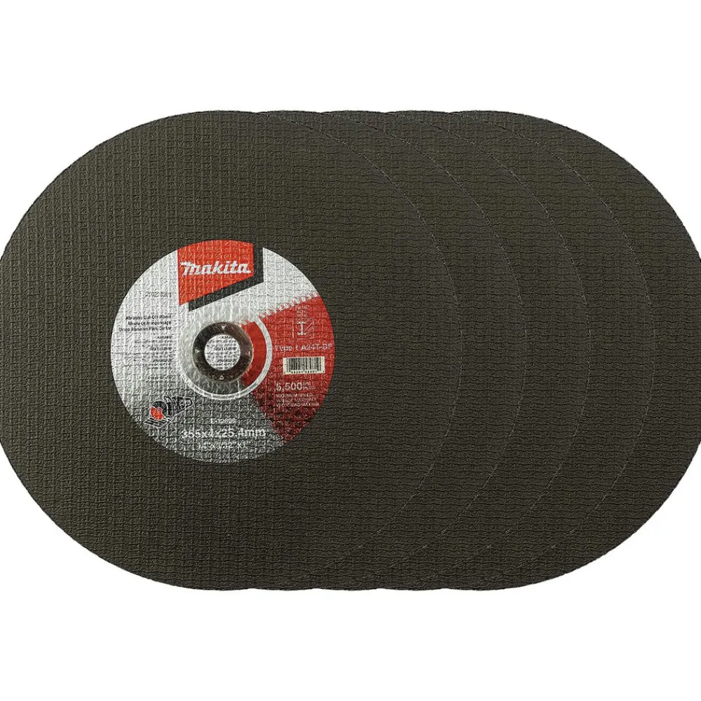 Online 5-Piece 14 in. x 5/32 in. x 1 in. Abrasive Cut‑Off Wheels Set Power Tool Accessories