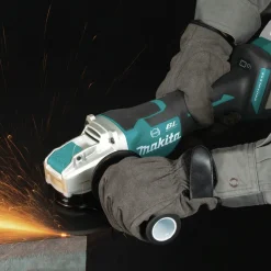 New 18V LXT Brushless Lithium-Ion 4-1/2 in. / 5 in. Cordless Paddle Switch X-LOCK Angle Grinder with AFT (Tool Only) Angle Grinders