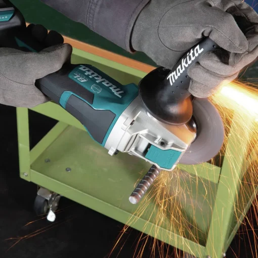 New 18V LXT Brushless Lithium-Ion 4-1/2 in. / 5 in. Cordless Paddle Switch X-LOCK Angle Grinder with AFT (Tool Only) Angle Grinders
