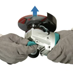 New 18V LXT Brushless Lithium-Ion 4-1/2 in. / 5 in. Cordless Paddle Switch X-LOCK Angle Grinder with AFT (Tool Only) Angle Grinders