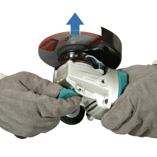 New 18V LXT Brushless Lithium-Ion 4-1/2 in. / 5 in. Cordless Paddle Switch X-LOCK Angle Grinder with AFT (Tool Only) Angle Grinders