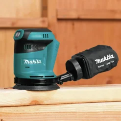 18V LXT Lithium-Ion 5 in. Cordless Random Orbit Sander and 2 Batteries with Rapid Optimum Charger Bundle (4 Ah) Sanders & Polishers