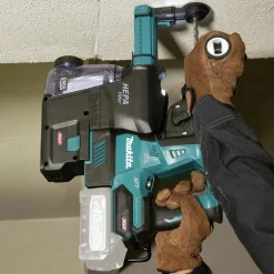 Clearance 40V max XGT AWS Capable Brushless Lithium-Ion 1-1/8 in. Cordless AVT Rotary Hammer with Dust Extractor, accepts SDS-MAX, AFT bits (Tool Only) Concrete Tools|Demo And Breaker Hammers