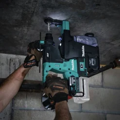 Clearance 40V max XGT AWS Capable Brushless Lithium-Ion 1-1/8 in. Cordless AVT Rotary Hammer with Dust Extractor, accepts SDS-MAX, AFT bits (Tool Only) Concrete Tools|Demo And Breaker Hammers