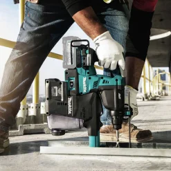 Clearance 40V max XGT AWS Capable Brushless Lithium-Ion 1-1/8 in. Cordless AVT Rotary Hammer with Dust Extractor, accepts SDS-MAX, AFT bits (Tool Only) Concrete Tools|Demo And Breaker Hammers