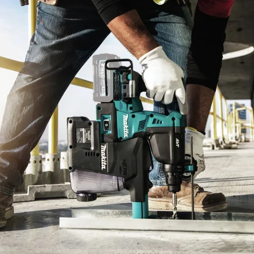 Clearance 40V max XGT AWS Capable Brushless Lithium-Ion 1-1/8 in. Cordless AVT Rotary Hammer with Dust Extractor, accepts SDS-MAX, AFT bits (Tool Only) Concrete Tools|Demo And Breaker Hammers