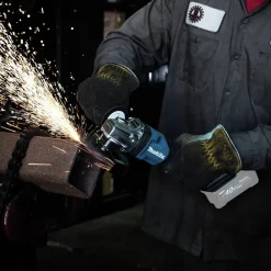 Sale 40V max XGT Brushless Lithium-Ion 4-1/2 in./5 in. Cordless Paddle Switch Angle Grinder with Electric Brake (Tool Only) Angle Grinders