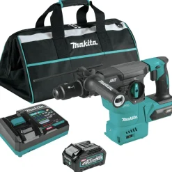 Clearance 40V Max XGT Brushless Lithium-Ion 1-3/16 in. Cordless AVT AWS Rotary Hammer Kit (4 Ah) Concrete Tools|Demo And Breaker Hammers