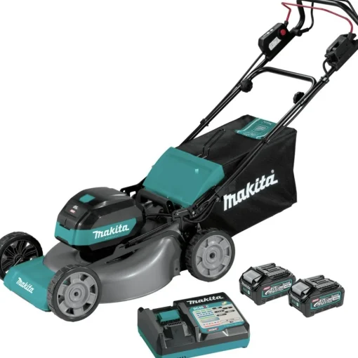 New 40V MAX XGT Brushless Lithium-Ion 21 in. Cordless Self-Propelled Commercial Lawn Mower Kit with 2 Batteries (4 Ah) Lawn Mowers