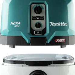 40V Max XGT Brushless Lithium-Ion 4 Gallon Cordless HEPA Filter AWS Dry Dust Extractor (Tool Only) Woodworking Tools