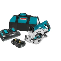 Best XSR01PT 18V X2 (36V) LXT Brushless Lithium-Ion 7-1/4 in. Cordless Rear Handle Circular Saw Kit with 2 Batteries (5 Ah) Scroll Saws