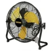 New 120V 0.6 Amp High Velocity 12 in. Corded Direct Drive Floor Fan Fans