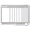 36 in. x 24 in. In-Out Magnetic Dry Erase Board - Silver Frame Office Presentation Supplies