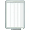 Hot 24 in. x 36 in. In-Out Magnetic Dry Erase Board - Silver Frame Office Presentation Supplies