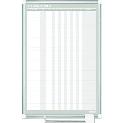 Hot 24 in. x 36 in. In-Out Magnetic Dry Erase Board - Silver Frame Office Presentation Supplies